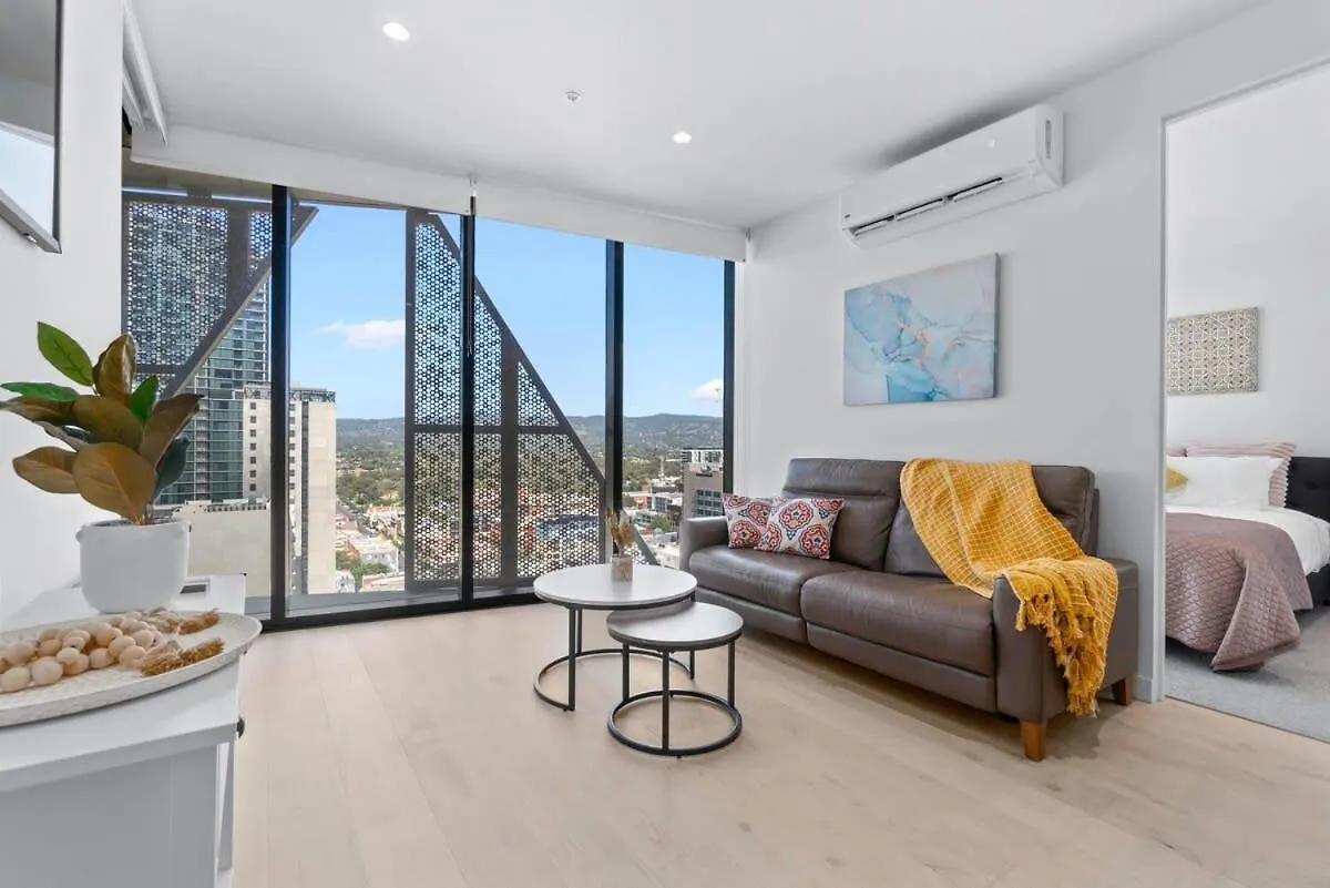 Adelaide Cbd Oasis - 2Br Realm Retreat - Level 19 Apartment 0*,  Australia